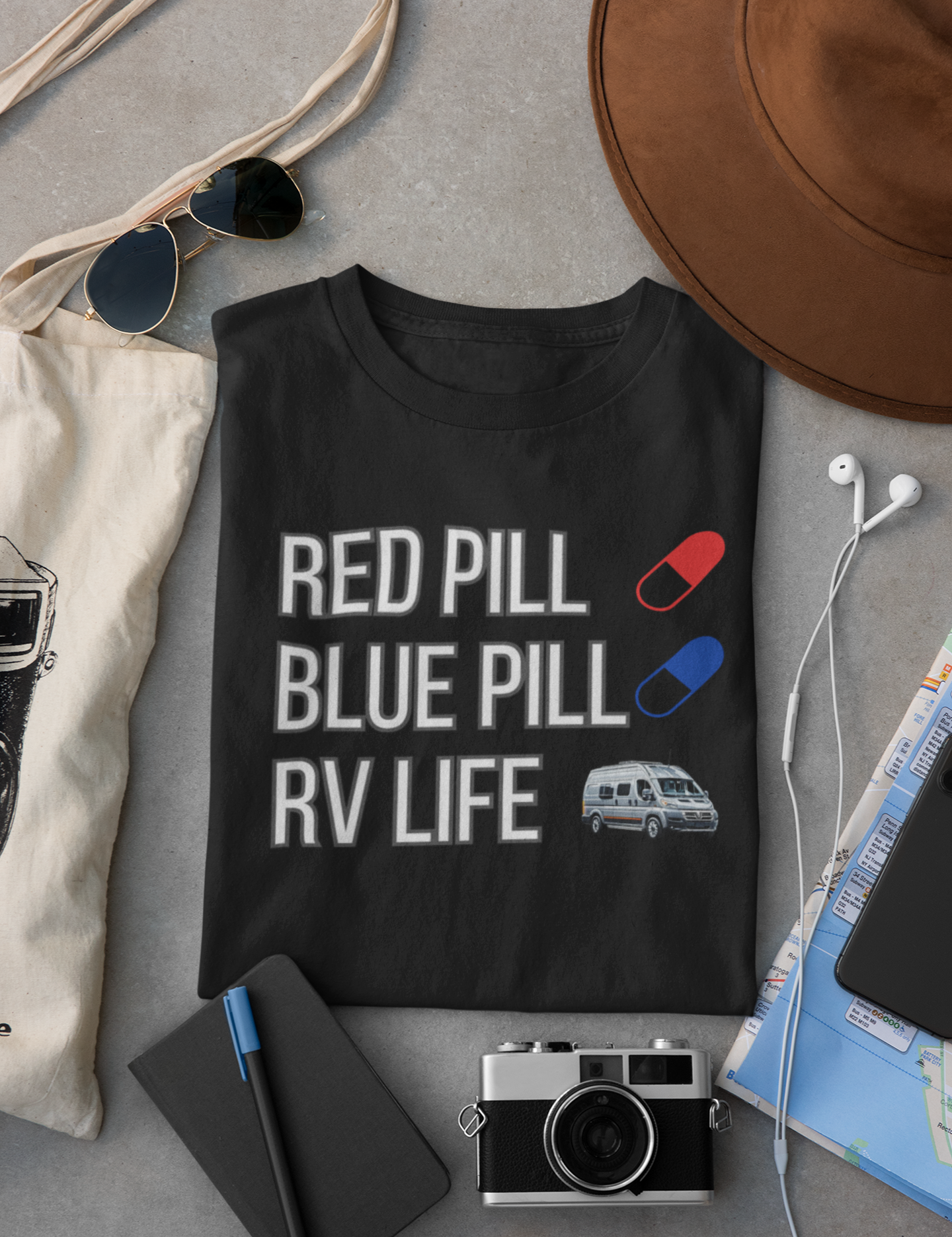 Red Pill Blue Pill - RV Nation Apparel