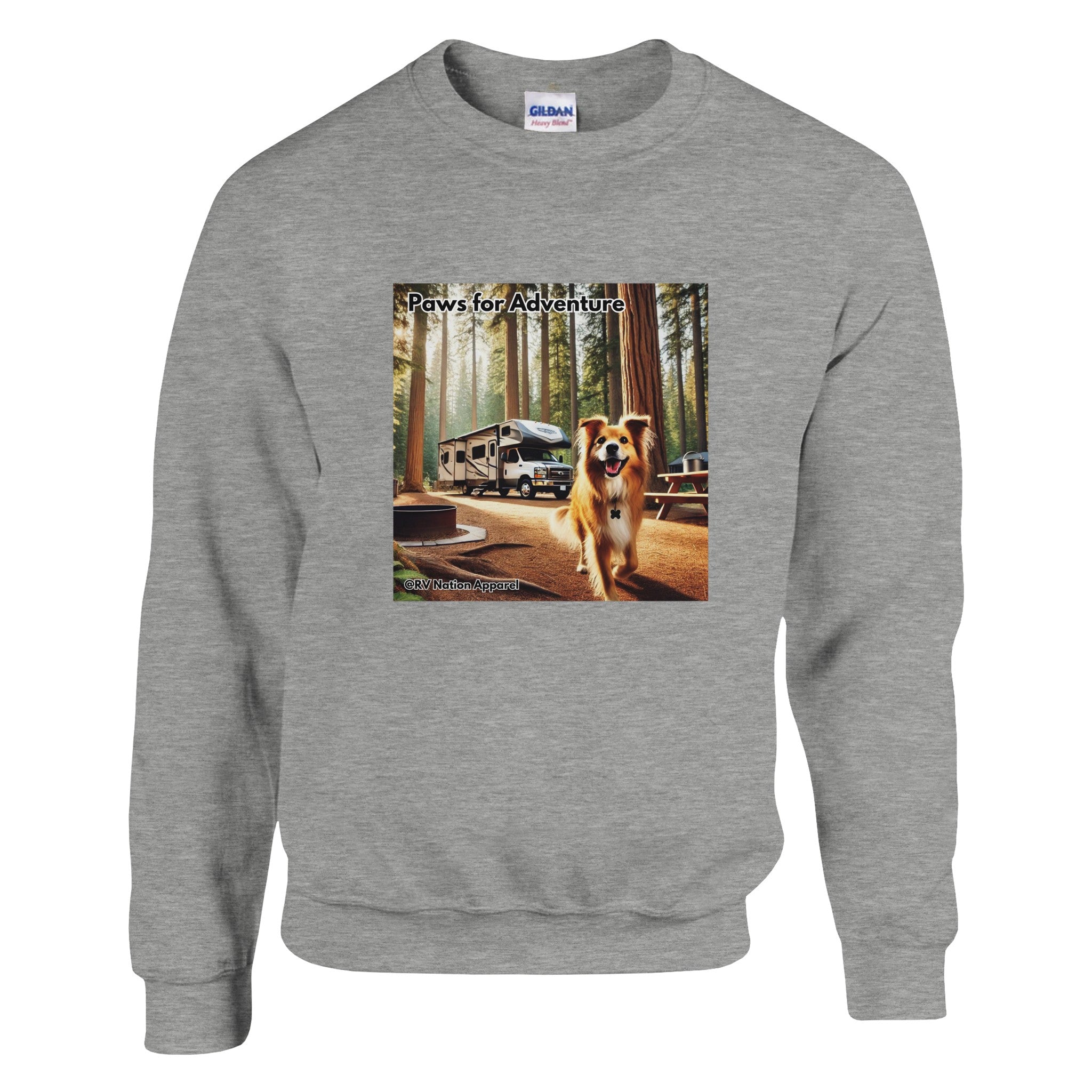 Classic Unisex Crewneck Sweatshirt | Gildan® 18000 - Sweatshirt - RV Nation Apparel