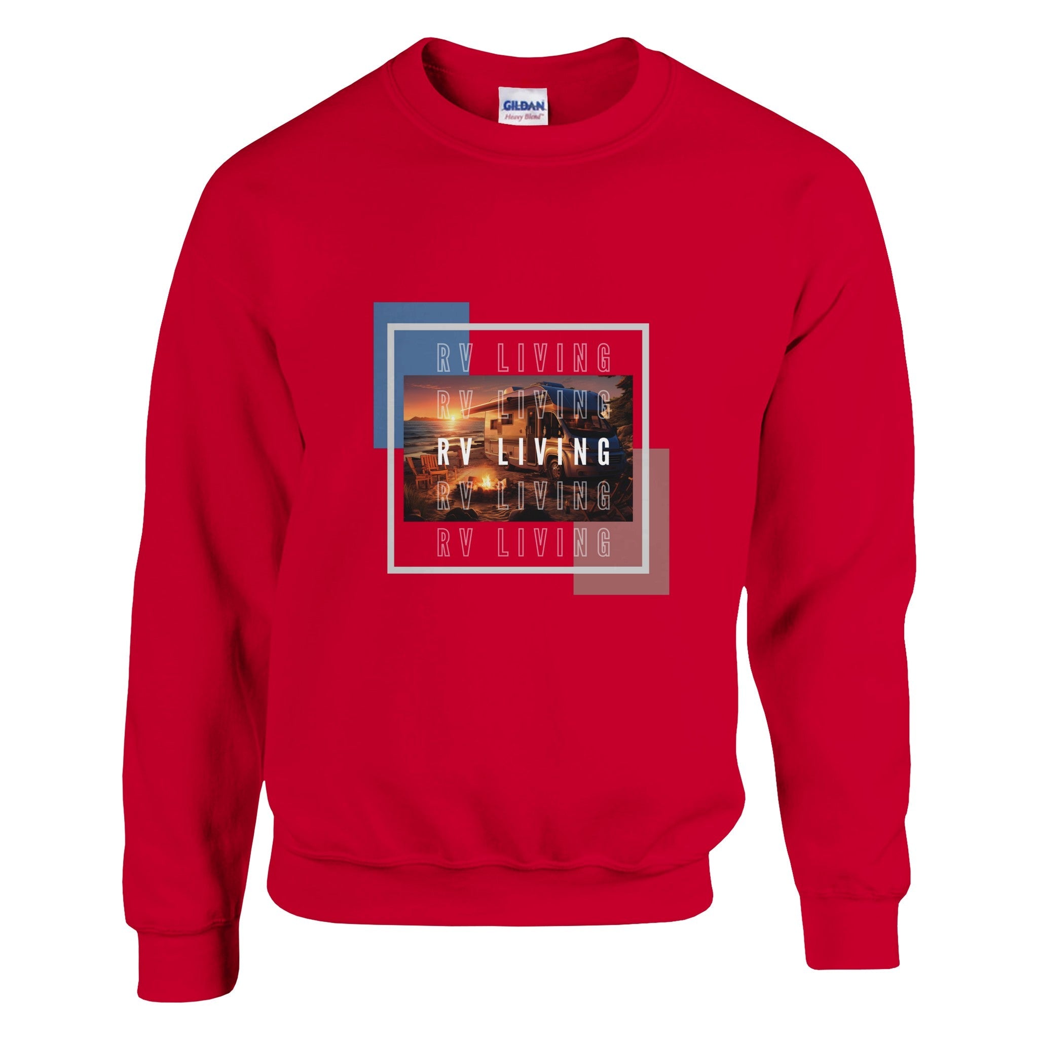 Classic Unisex Crewneck Sweatshirt | Gildan® 18000 - Sweatshirt - RV Nation Apparel