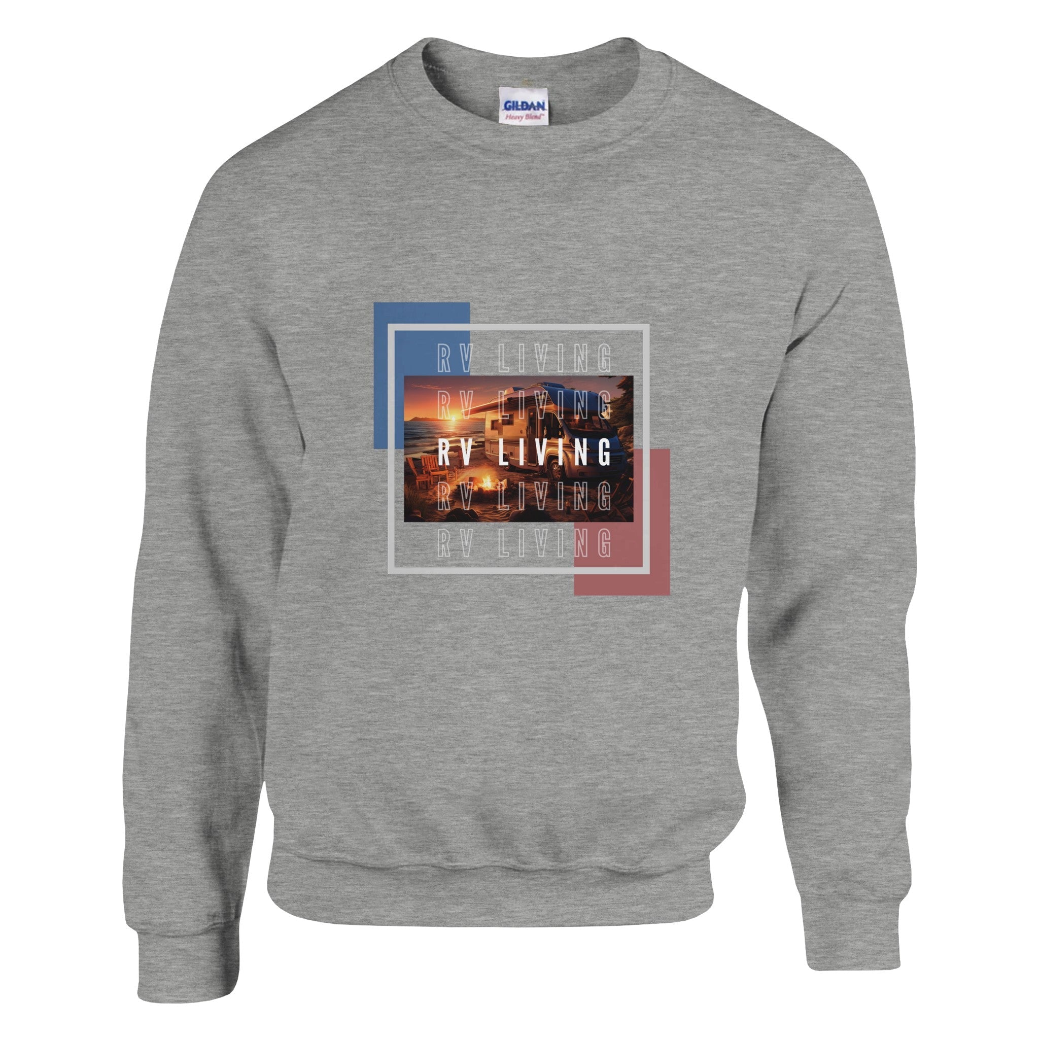 Classic Unisex Crewneck Sweatshirt | Gildan® 18000 - Sweatshirt - RV Nation Apparel