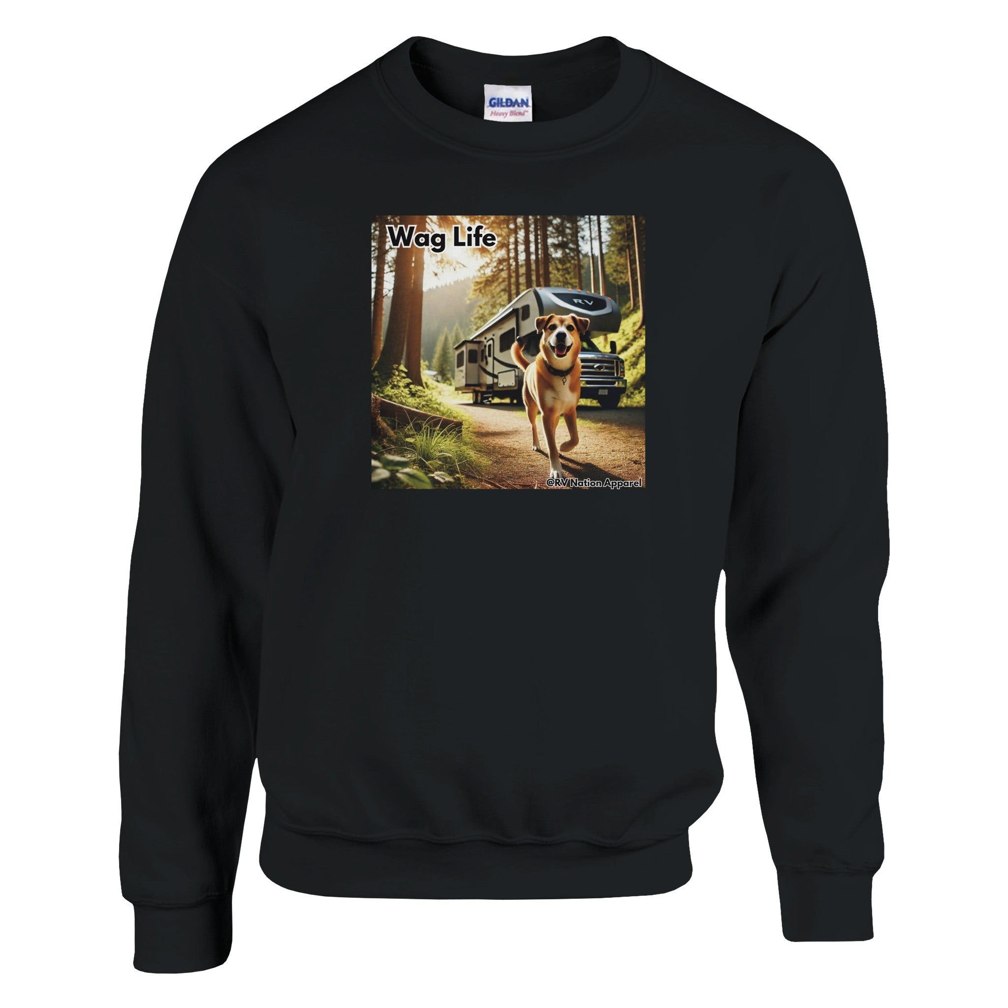 Classic Unisex Crewneck Sweatshirt | Gildan® 18000 - Sweatshirt - RV Nation Apparel