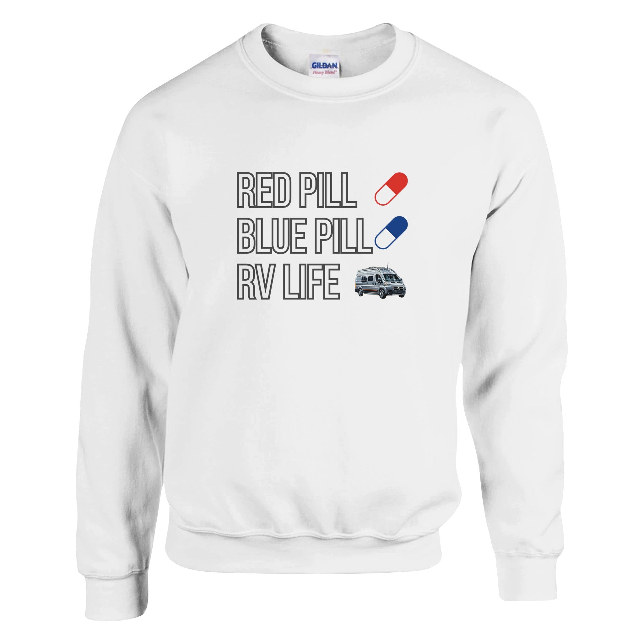 Classic Unisex Crewneck Sweatshirt | Gildan® 18000 - Sweatshirt - RV Nation Apparel