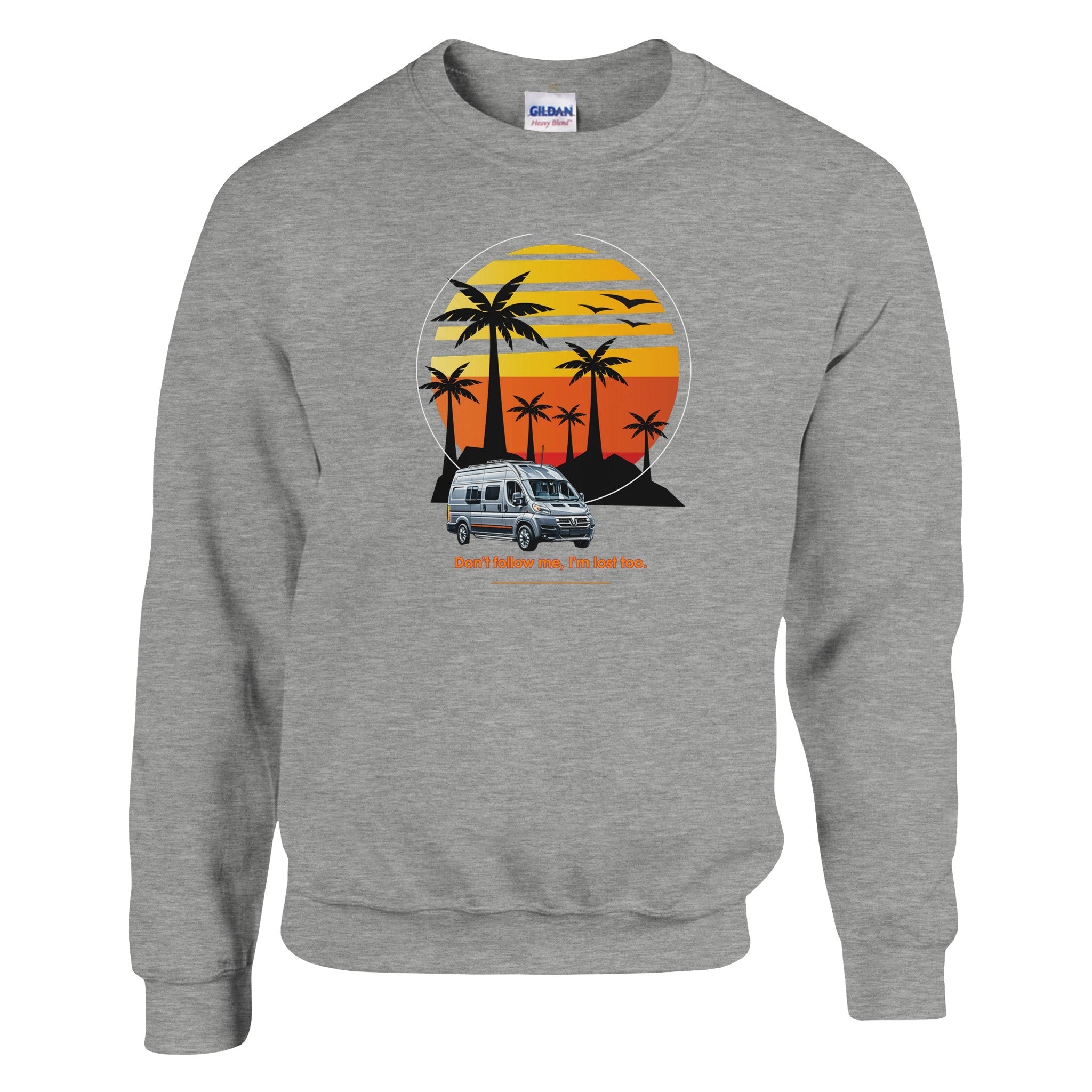 Classic Unisex Crewneck Sweatshirt | Gildan® 18000 - Sweatshirt - RV Nation Apparel