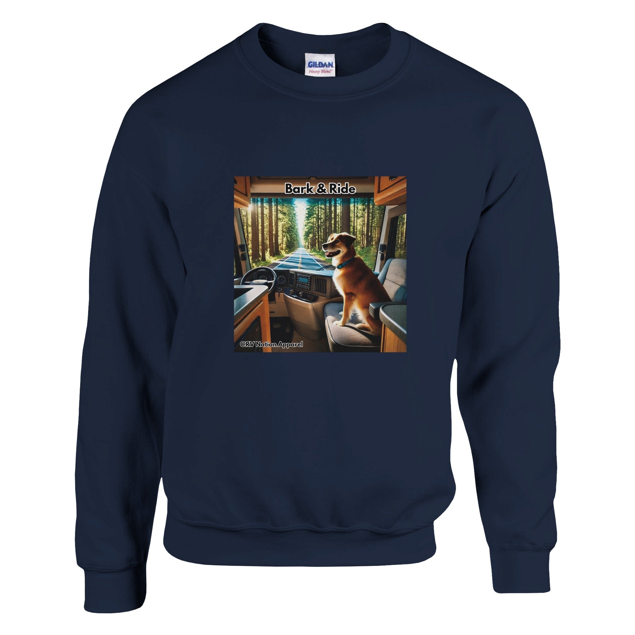 Classic Unisex Crewneck Sweatshirt | Gildan® 18000 - Sweatshirt - RV Nation Apparel