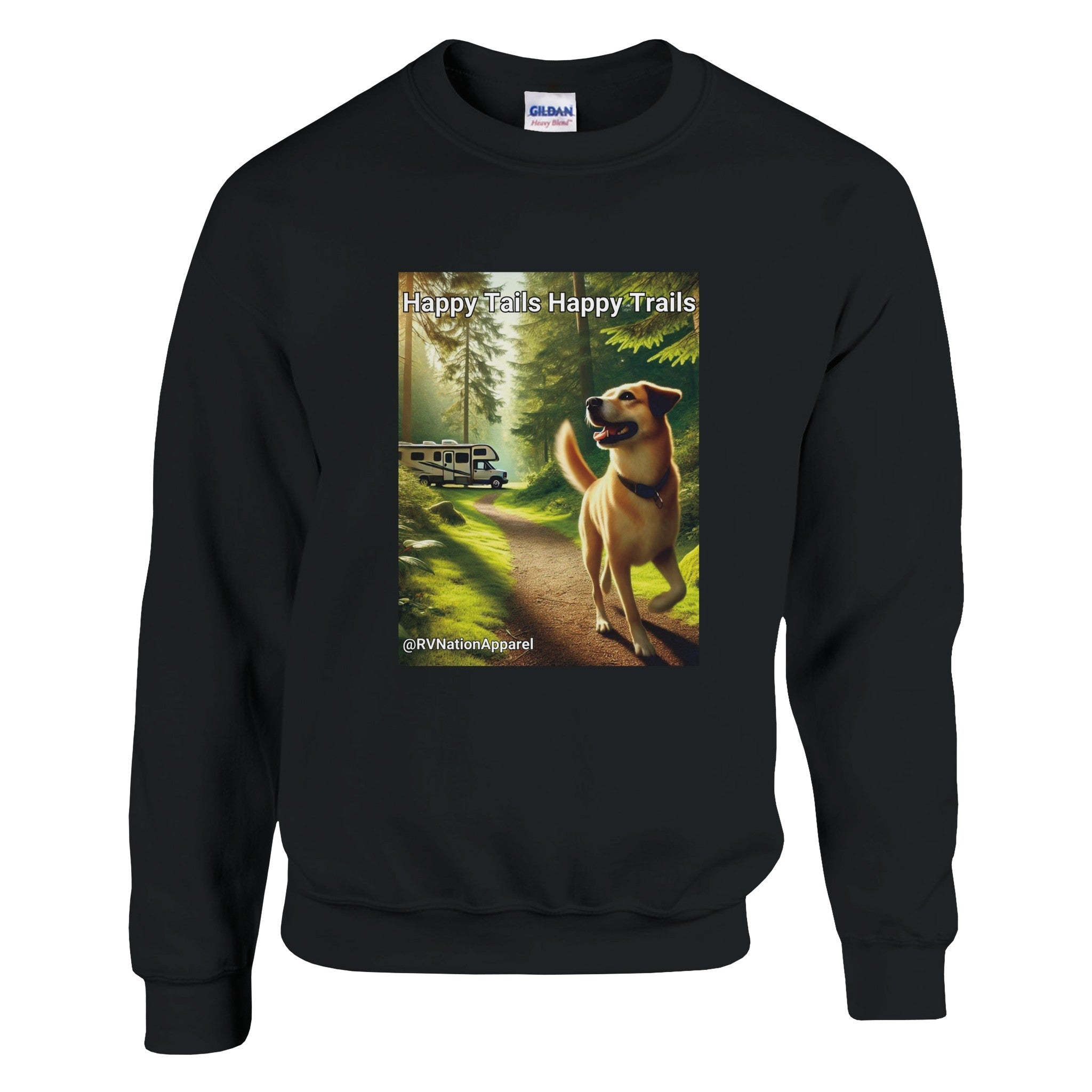 Classic Unisex Crewneck Sweatshirt | Gildan® 18000 - Sweatshirt - RV Nation Apparel