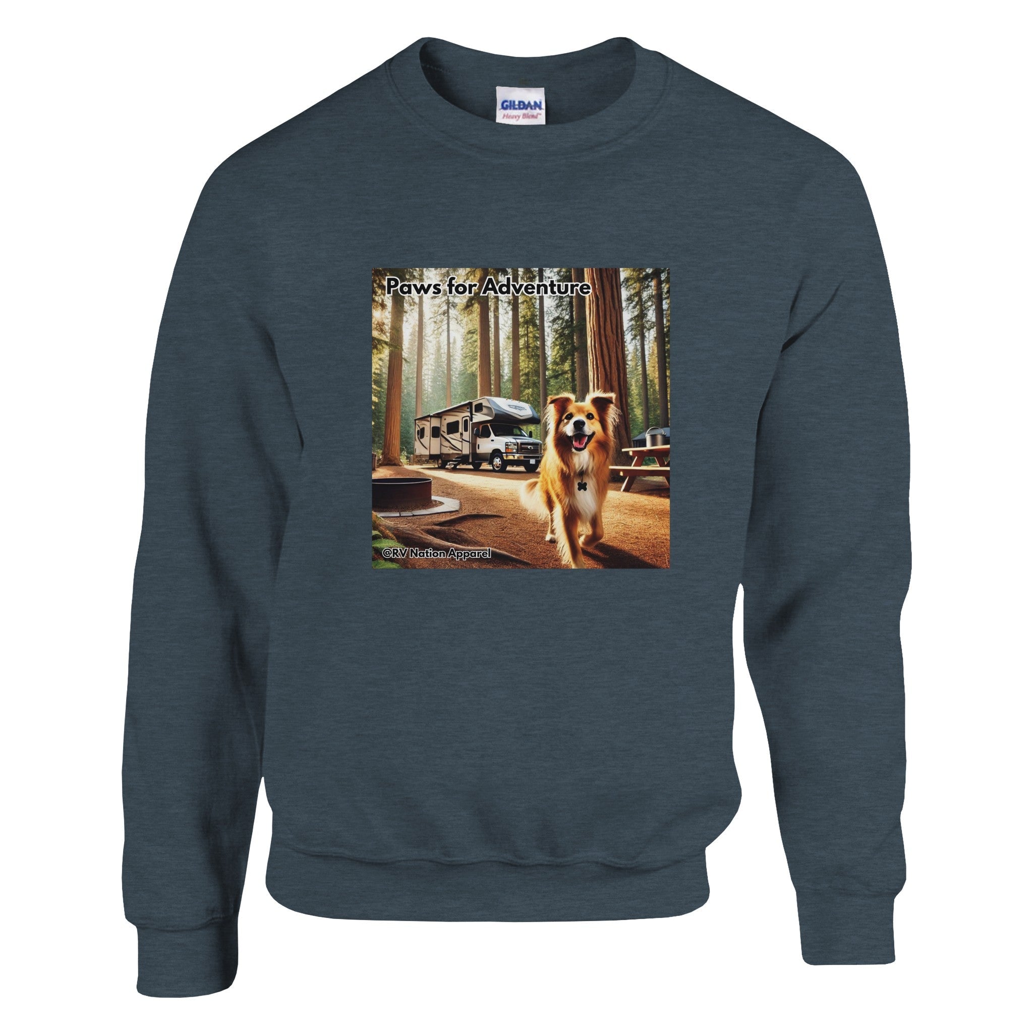 Classic Unisex Crewneck Sweatshirt | Gildan® 18000 - Sweatshirt - RV Nation Apparel