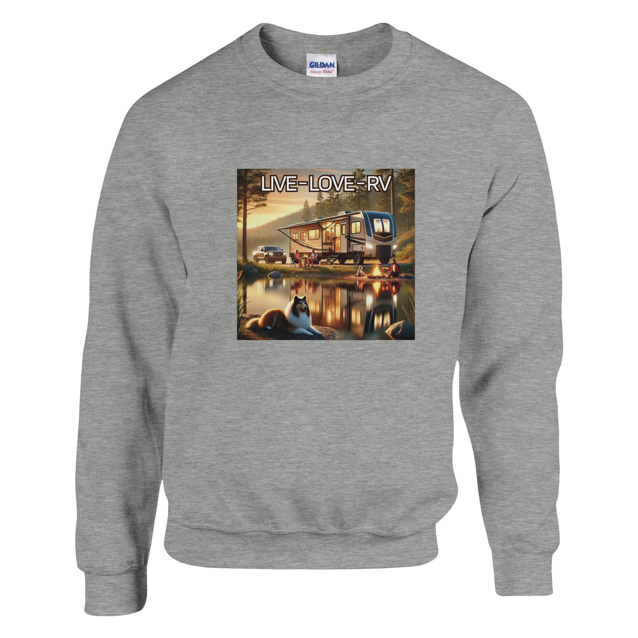 Classic Unisex Crewneck Sweatshirt | Gildan® 18000 - Sweatshirt - RV Nation Apparel