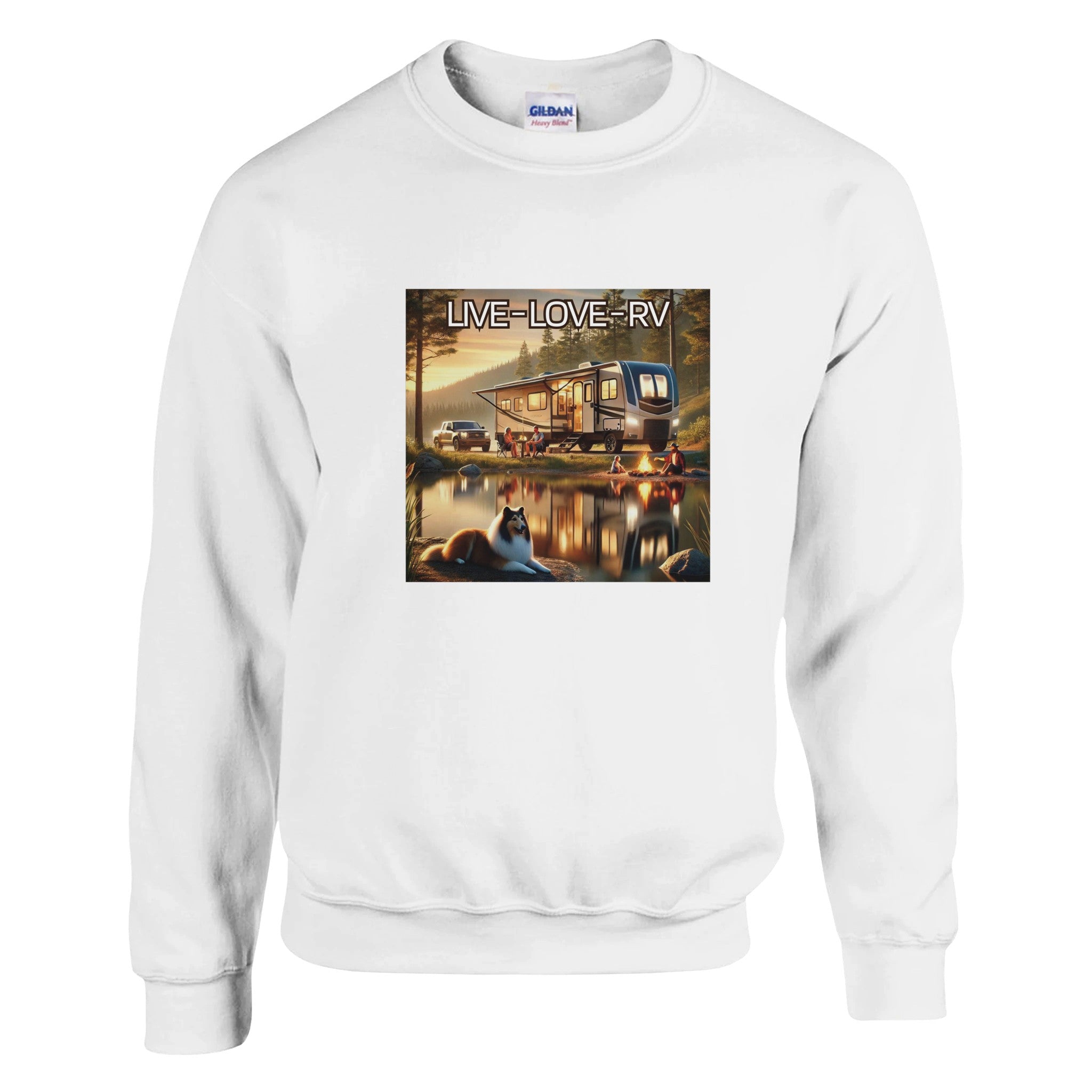 Classic Unisex Crewneck Sweatshirt | Gildan® 18000 - Sweatshirt - RV Nation Apparel