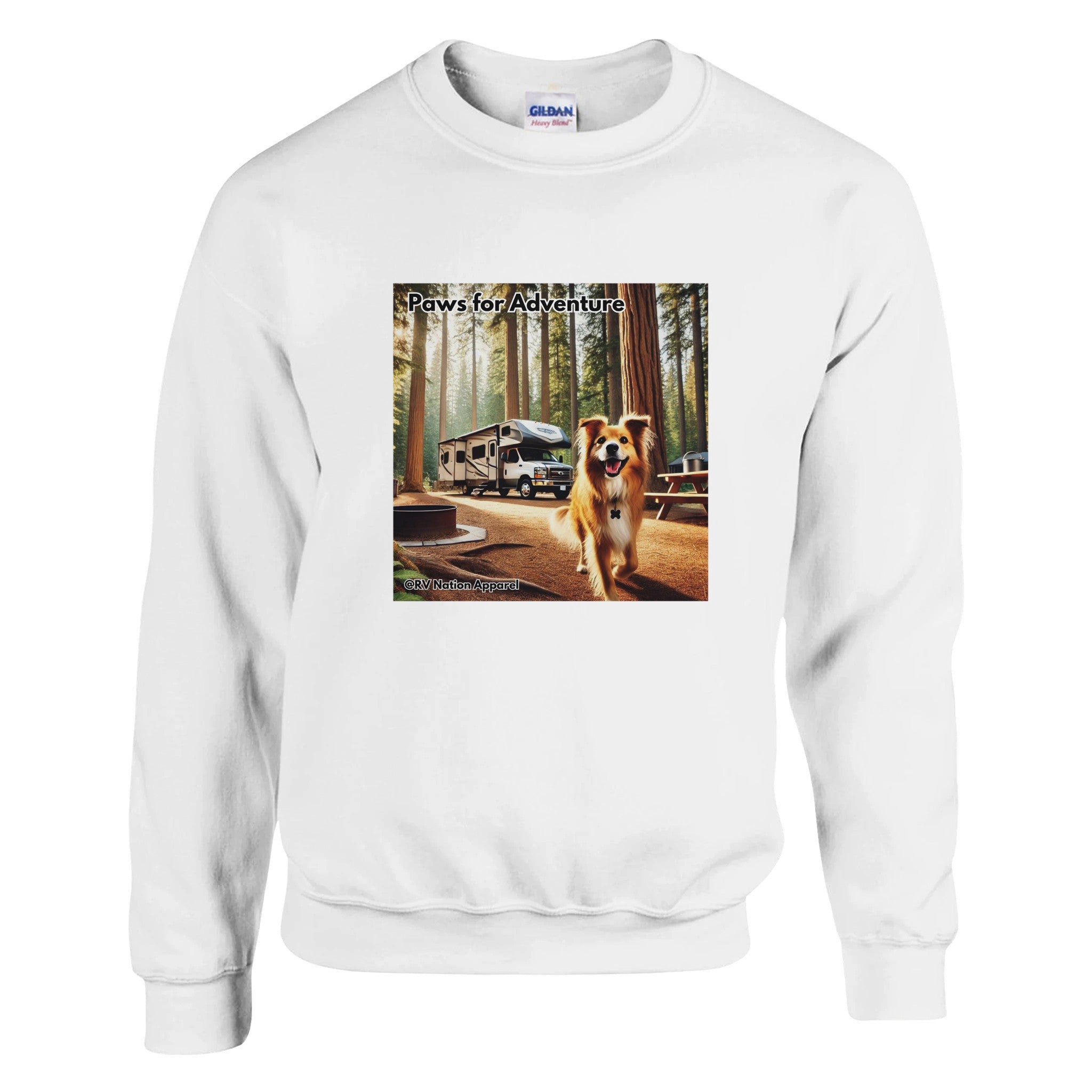 Classic Unisex Crewneck Sweatshirt | Gildan® 18000 - Sweatshirt - RV Nation Apparel