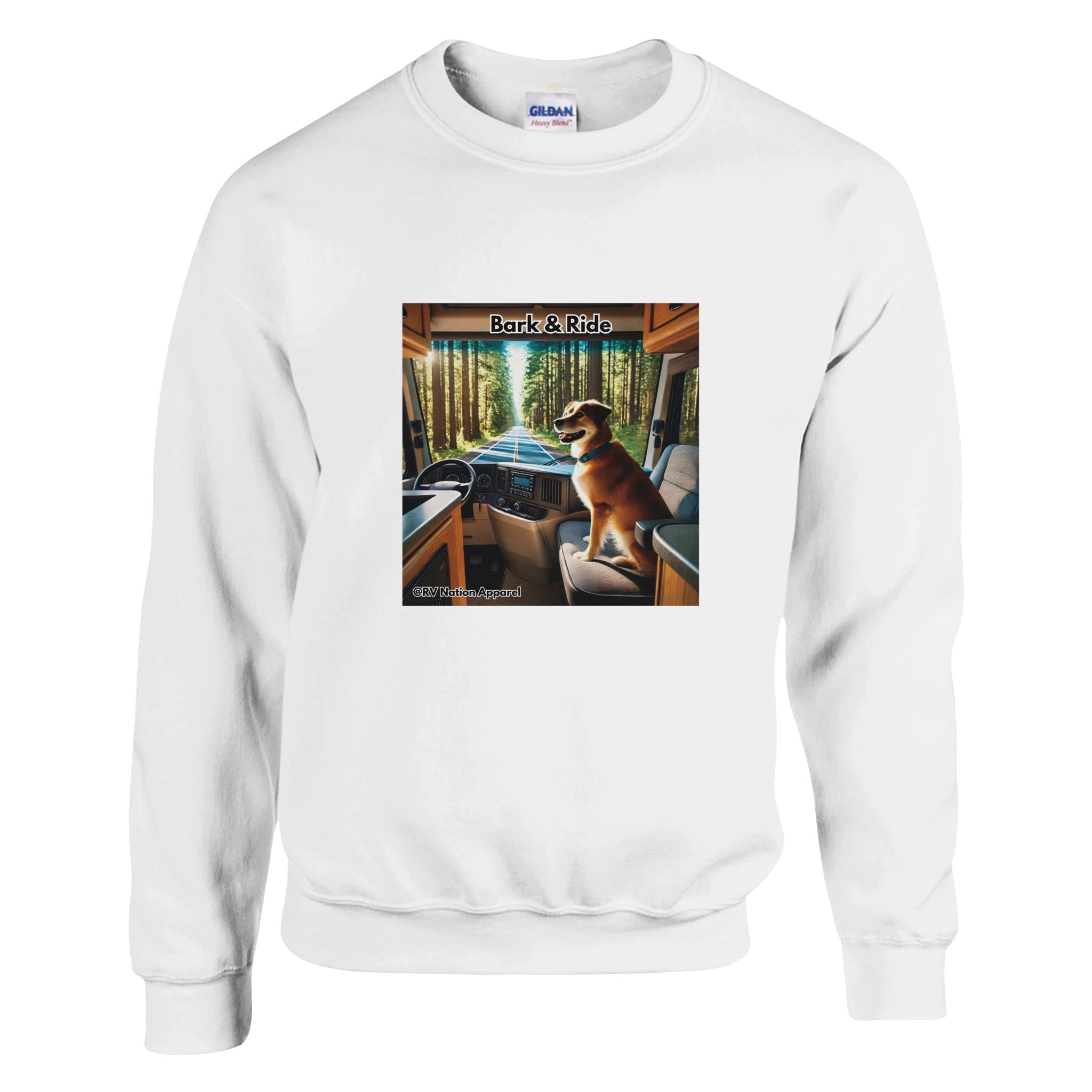 Classic Unisex Crewneck Sweatshirt | Gildan® 18000 - Sweatshirt - RV Nation Apparel