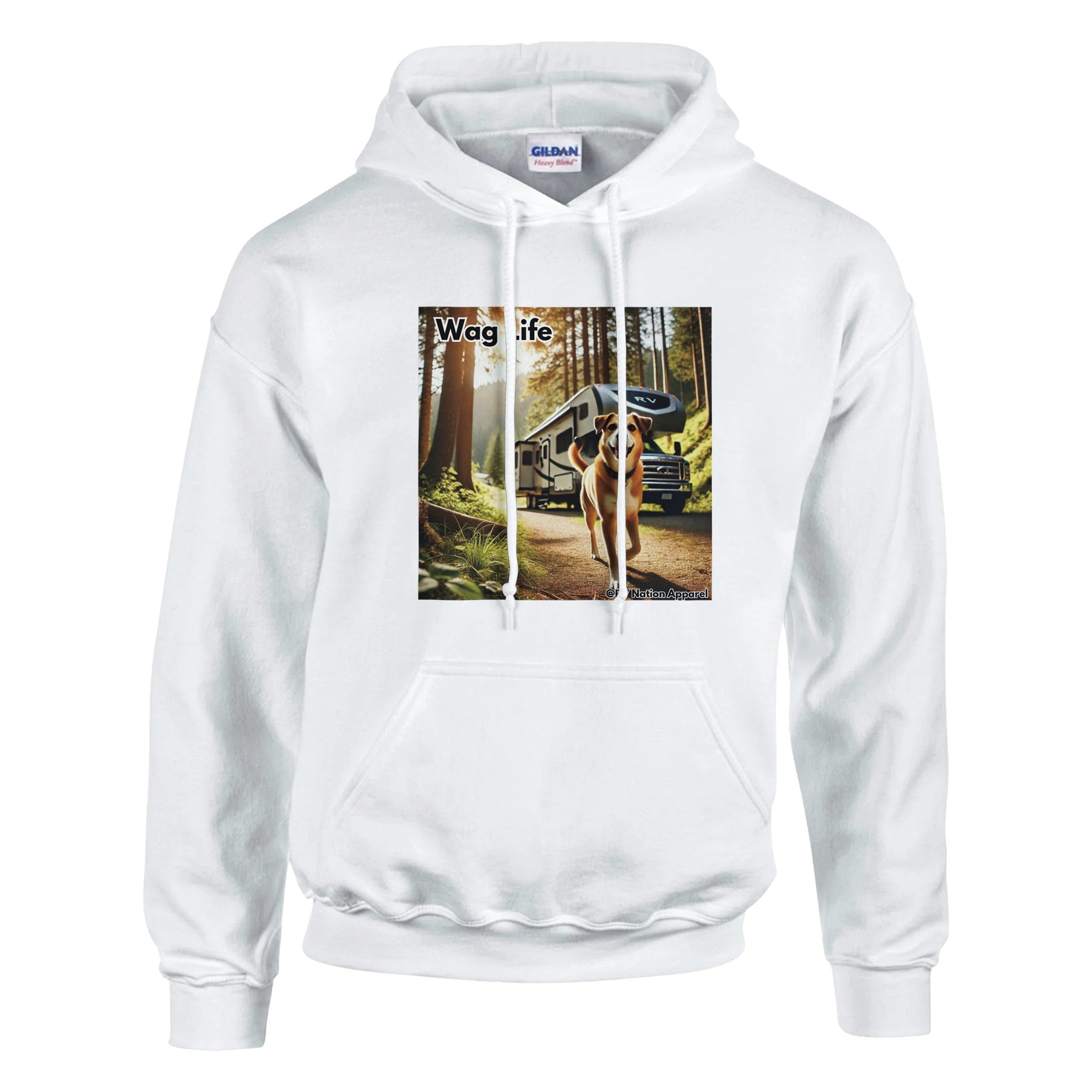 Classic Unisex Pullover Hoodie | Gildan® 18500 - Hoodie - RV Nation Apparel