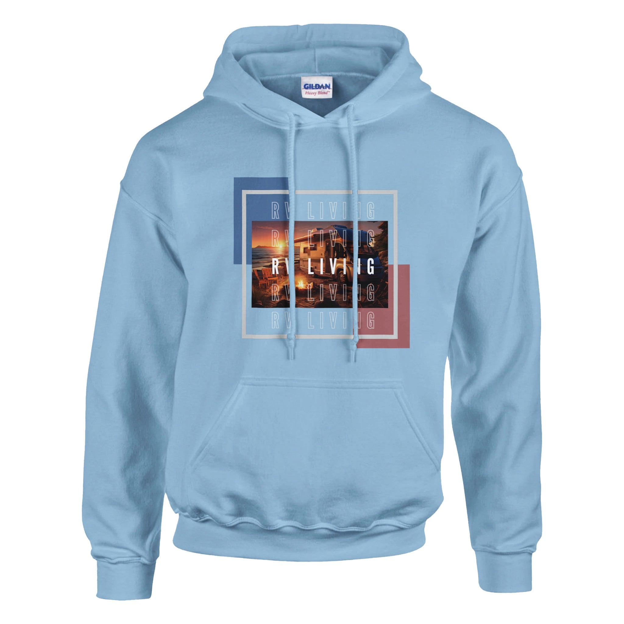 Classic Unisex Pullover Hoodie | Gildan® 18500 - Hoodie - RV Nation Apparel