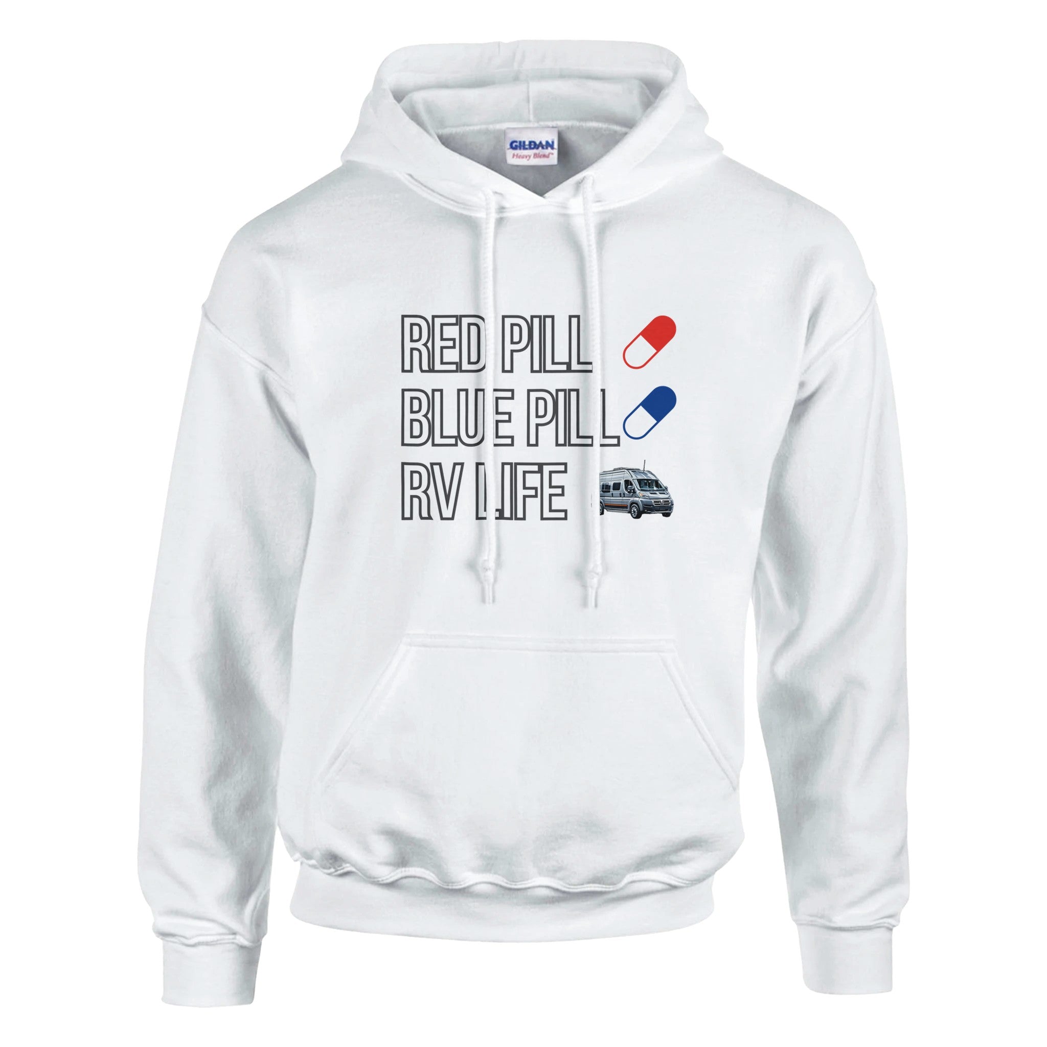 Classic Unisex Pullover Hoodie | Gildan® 18500 - Hoodie - RV Nation Apparel