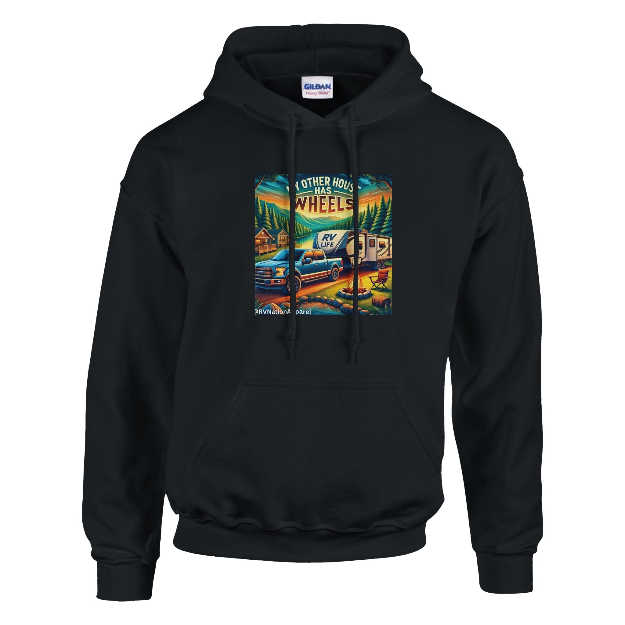 Classic Unisex Pullover Hoodie | Gildan® 18500 - Hoodie - RV Nation Apparel