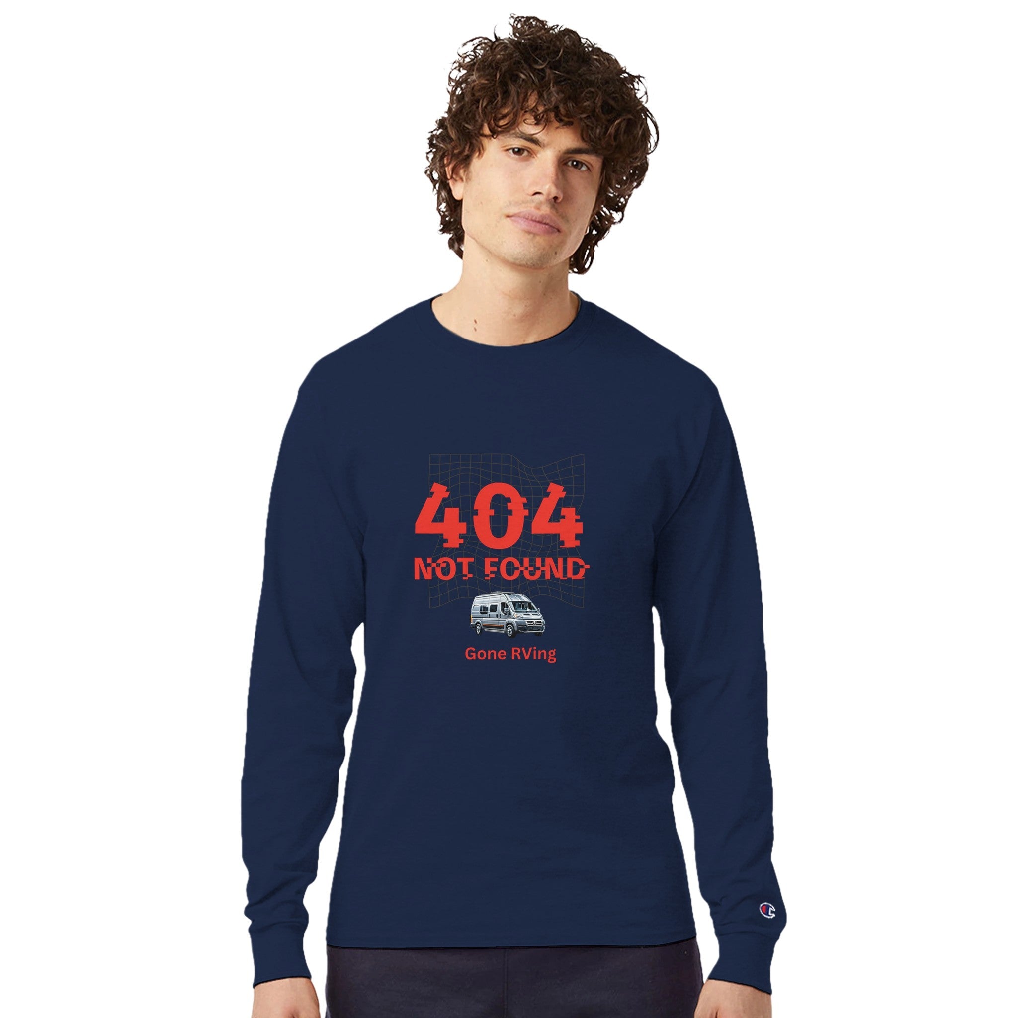 Men's Long - Sleeve T - Shirt | Champion CC8C - Long Sleeved T - Shirt - RV Nation Apparel