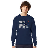 Men's Long - Sleeve T - Shirt | Champion CC8C - Long Sleeved T - Shirt - RV Nation Apparel