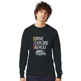 Men's Long - Sleeve T - Shirt | Champion CC8C - Long Sleeved T - Shirt - RV Nation Apparel