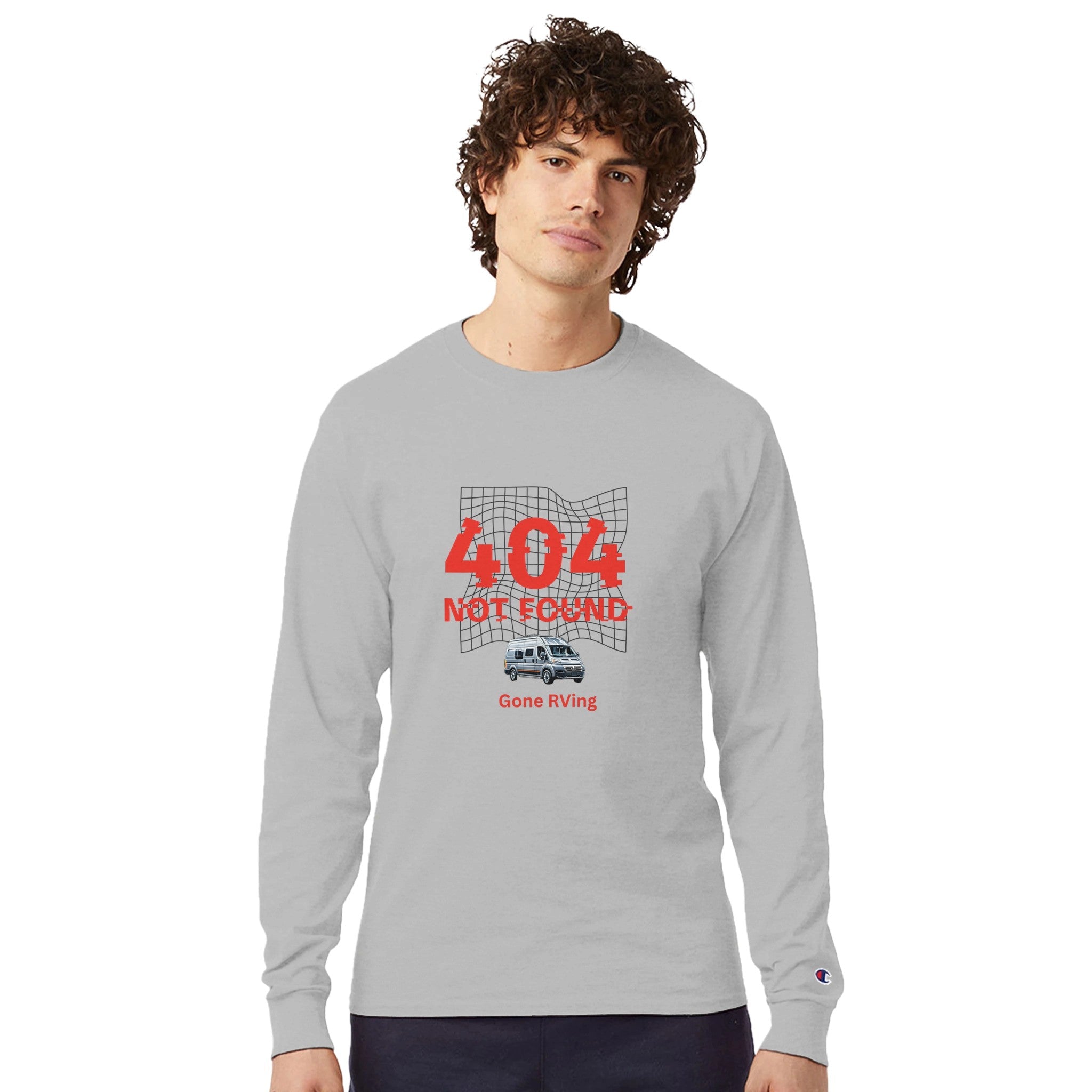 Men's Long - Sleeve T - Shirt | Champion CC8C - Long Sleeved T - Shirt - RV Nation Apparel