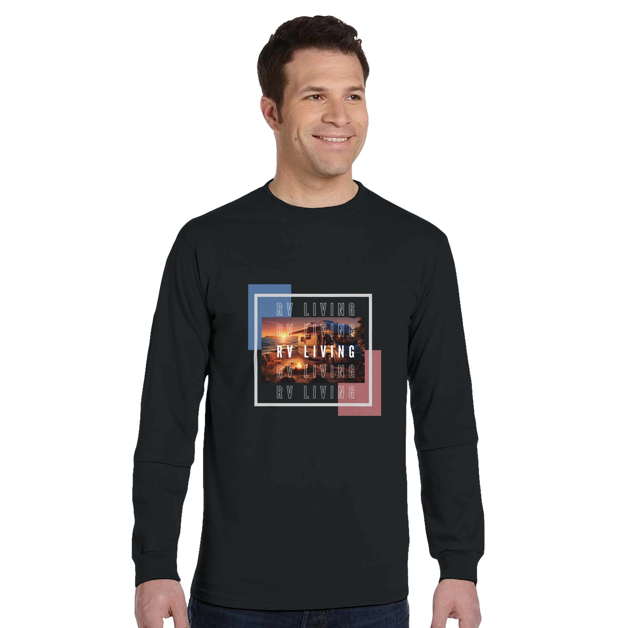 Organic Unisex Classic Long - Sleeve T - Shirt | Econscious EC1500 - Long Sleeved T - Shirt - RV Nation Apparel