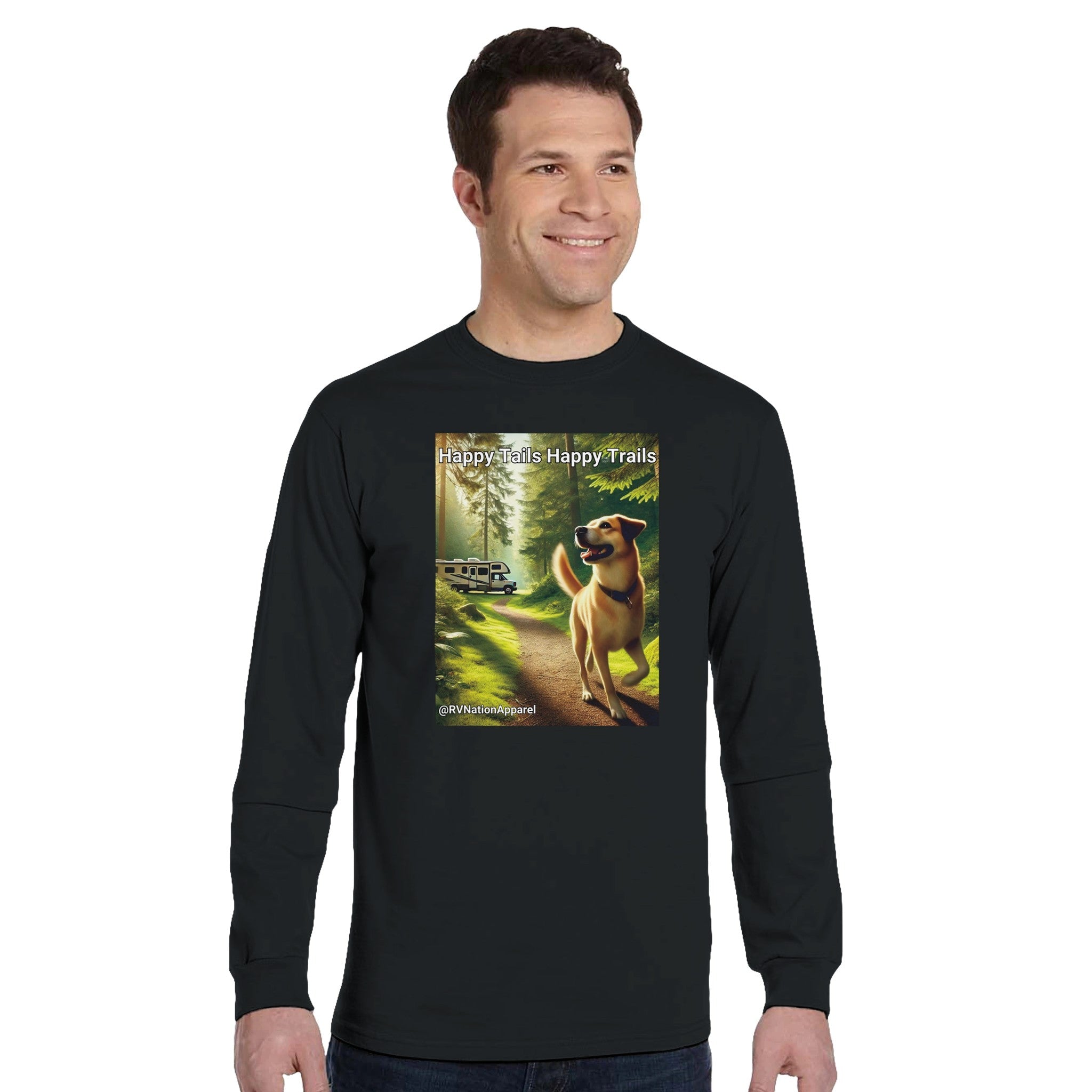 Organic Unisex Classic Long - Sleeve T - Shirt | Econscious EC1500 - Long Sleeved T - Shirt - RV Nation Apparel