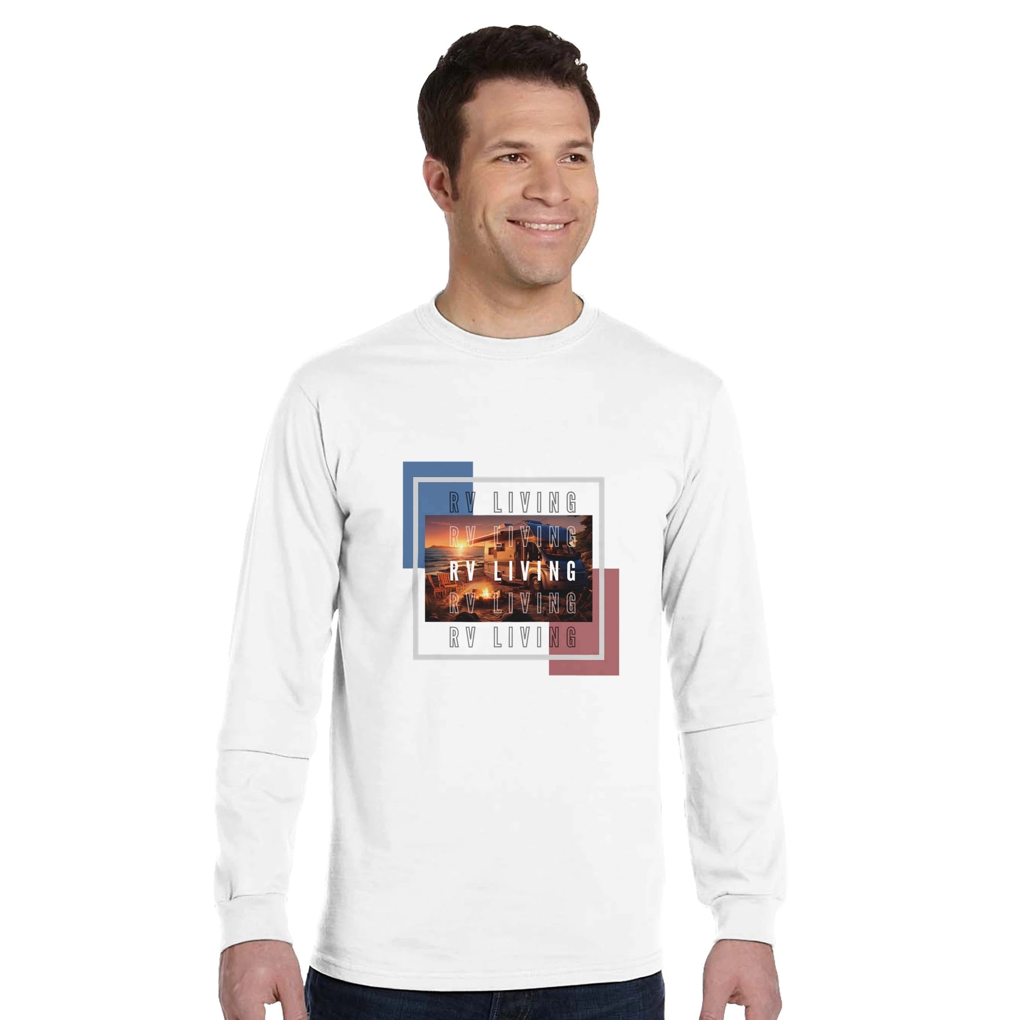 Organic Unisex Classic Long - Sleeve T - Shirt | Econscious EC1500 - Long Sleeved T - Shirt - RV Nation Apparel