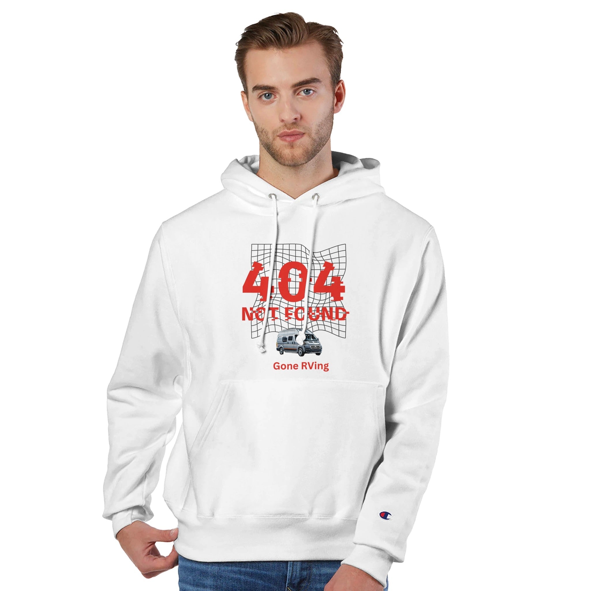 Recycled polyester Unisex Pullover Hoodie | Champion S1051 - Hoodie - RV Nation Apparel