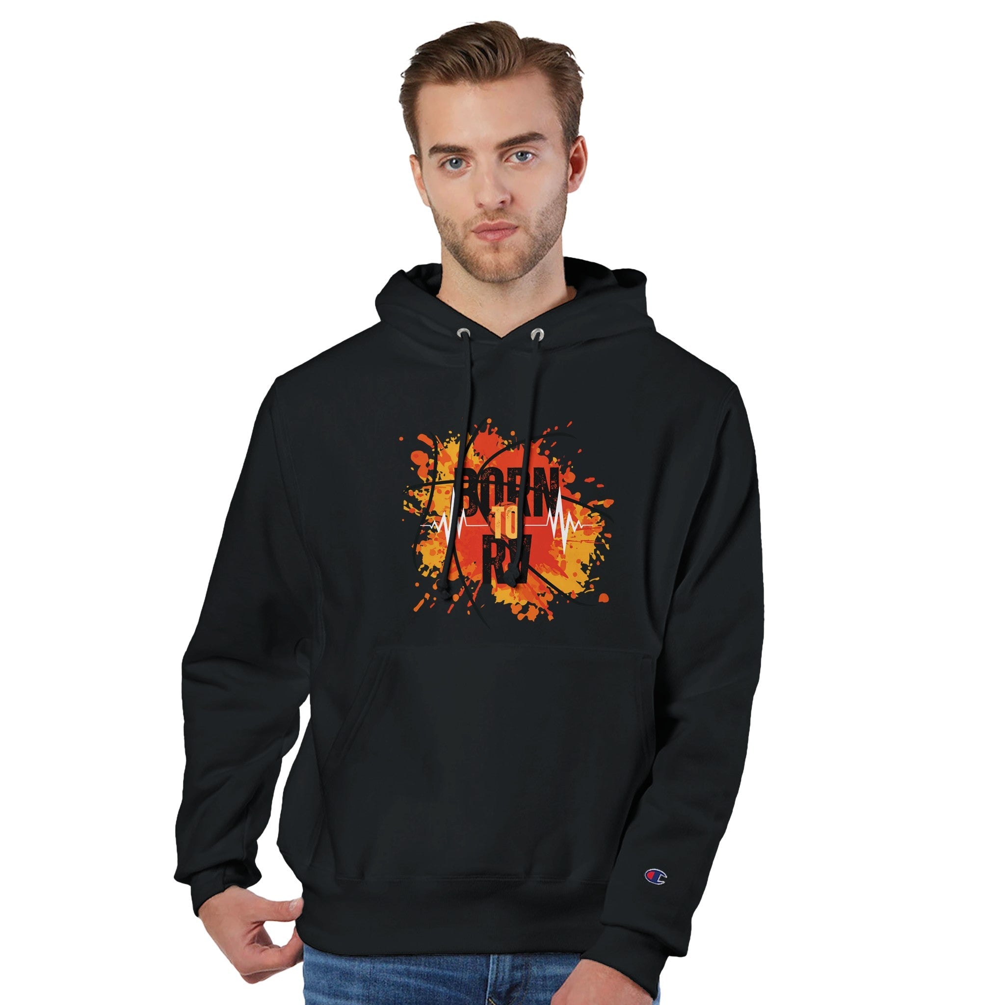 Recycled polyester Unisex Pullover Hoodie | Champion S1051 - Hoodie - RV Nation Apparel